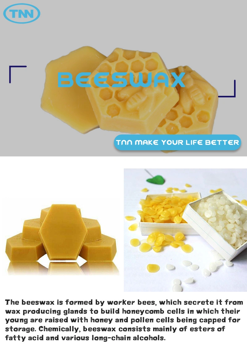 Wholesale Cosmetic/Food Grade 100% Pure Natural Organic CAS 8006-40-4 White Granules Beeswax